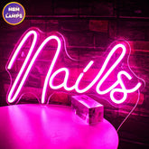 Nails Neon Sign